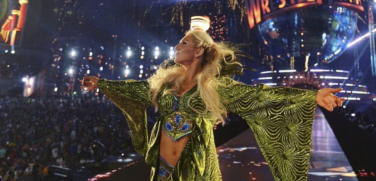 thepeachy16's tweet photo. Happy birthday amazing lovely Queen @MsCharlotteWWE #WrestleMania #11Time https://t.co/7Bok6CTbTL