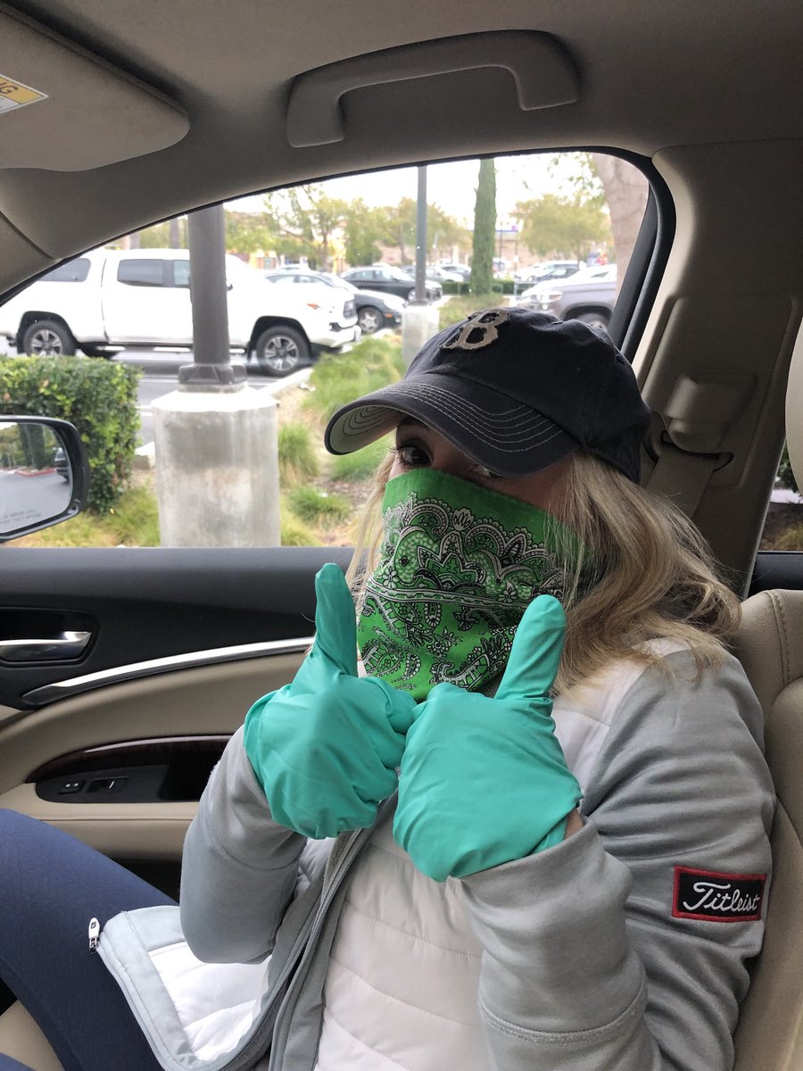 Just dropped my wife at the grocery store where she’s evidently going to rob the joint.