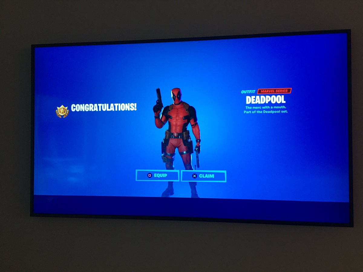 tarissa00's tweet photo. #fortnite just got interesting. #deadpoolfortnite #deadpool @VancityReynolds https://t.co/Mi2FcFt296