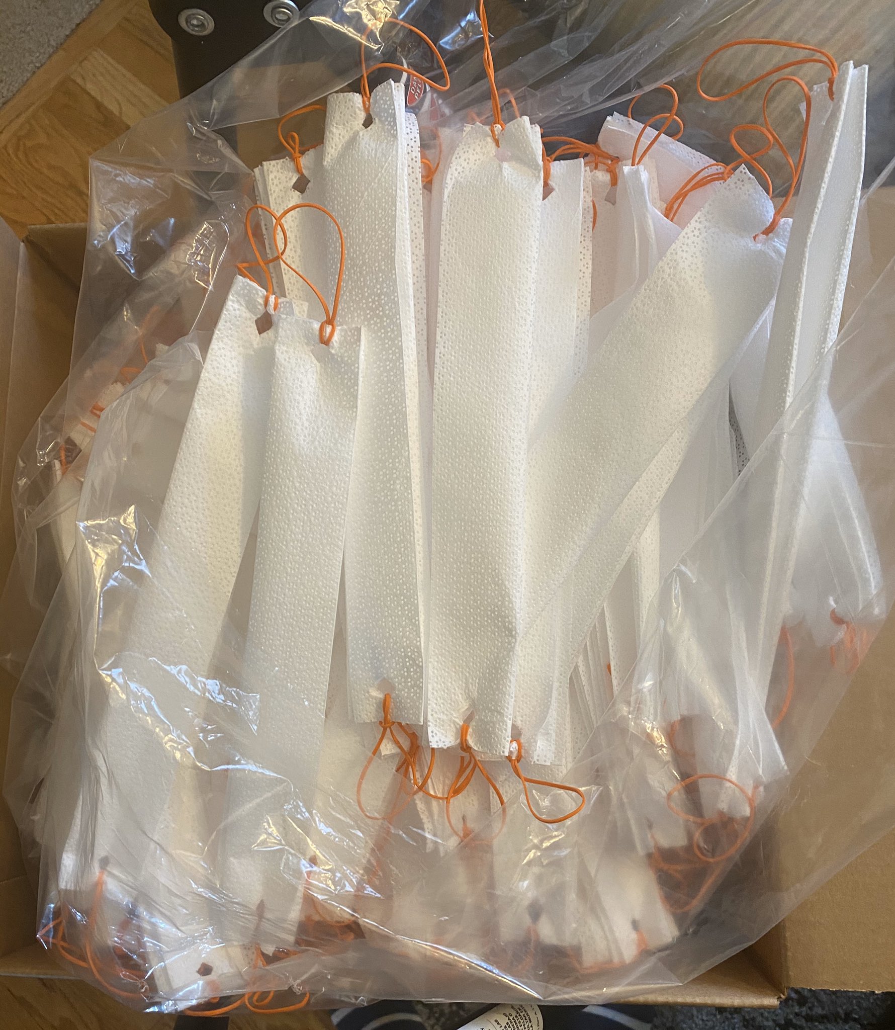 Joseph Kerschner on Twitter: "Some of the 700 PPE masks being created ...