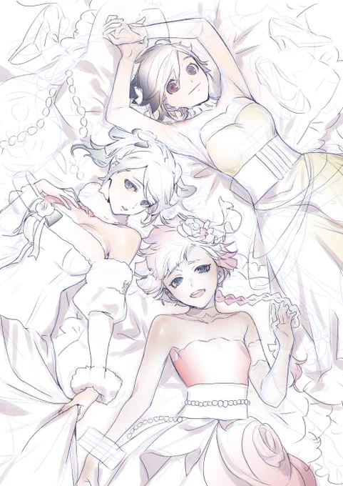 らくがき2周年ブラッドじょし 