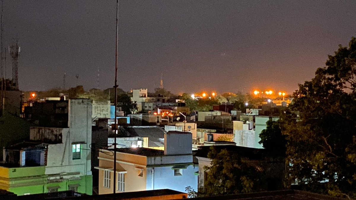 sharmila_devi's tweet photo. #LightForIndia to stay united is done all over #maduraithanksmodi and Happy to hear people shouting Bharat Matha ki Jai As long as #unityindiversity is there, we can overcome anything @narendramodi ji. Jai Hind #9PM9minute https://t.co/kjAymKa1cs