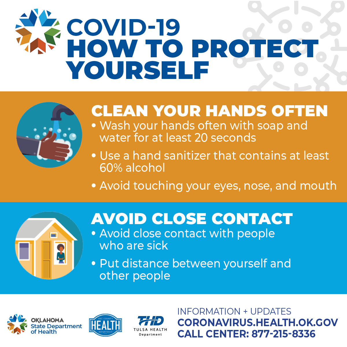 As we get more data and combat #COVID19 many have asked for the statistic of "recovered" from confirmed cases. This can be found in the "News" tab under "Executive Order Reports" -We will report the data as quickly as we can: coronavirus.health.ok.gov/executive-orde…
#SlowTheSpread #WashYourHands