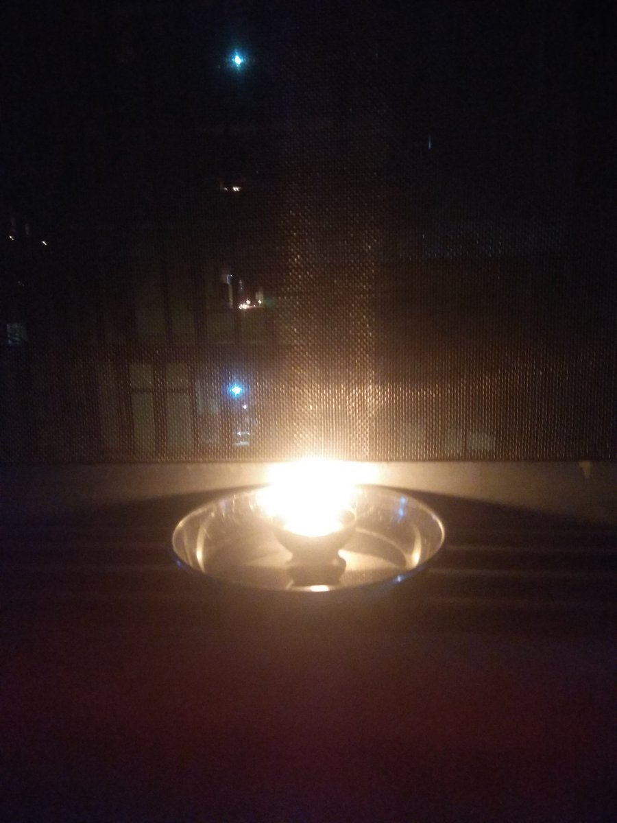 gada_jigar's tweet photo. Celebrated another Diwali to make sure burai pe achchai ki jeet jaroor hogi......ujjale ke kiran #GoCoronaGo #9pm9minutes #COVID2019  #coronavirus https://t.co/IYxo7kB6qN