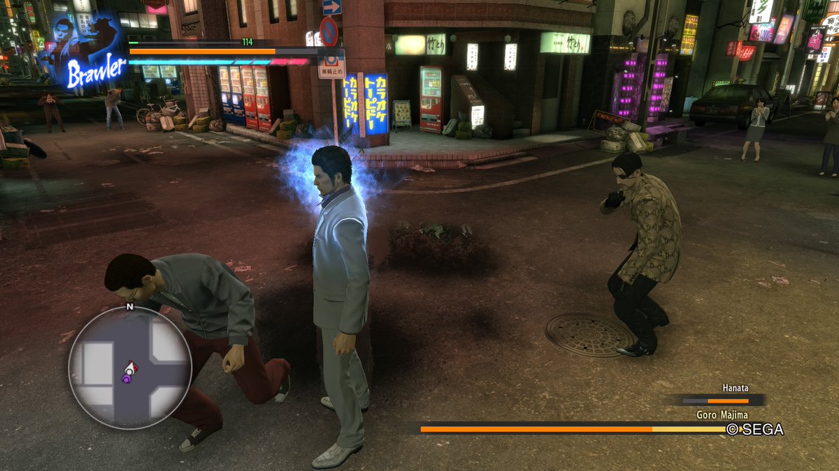 Now majima thinks he can just come into random fights whenever he wants to GREAT