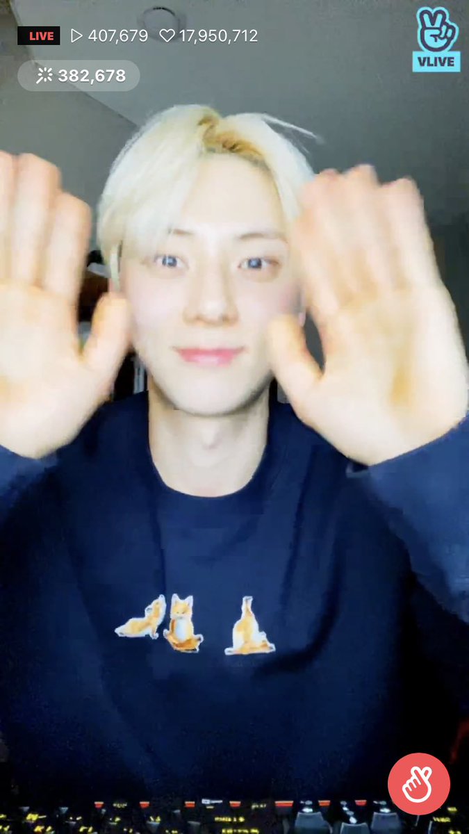 desertfoxhmh's tweet photo. Good night Minhyun! Thank you for visiting us and singing us lullabies~ it’s always a treat to spend time with you 💕 https://t.co/zBMU6L0eql