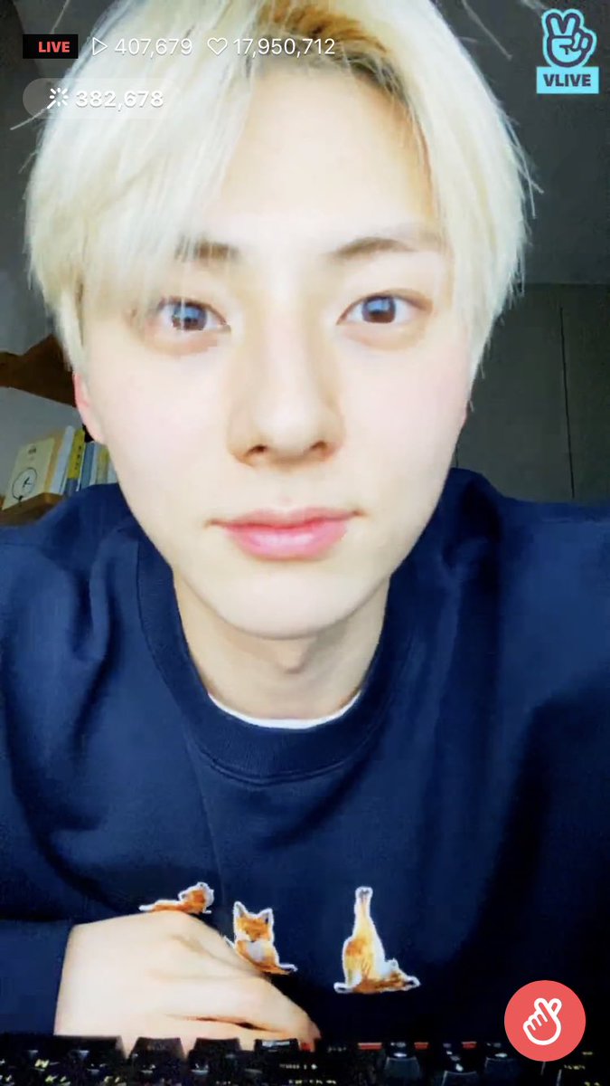desertfoxhmh's tweet photo. Good night Minhyun! Thank you for visiting us and singing us lullabies~ it’s always a treat to spend time with you 💕 https://t.co/zBMU6L0eql