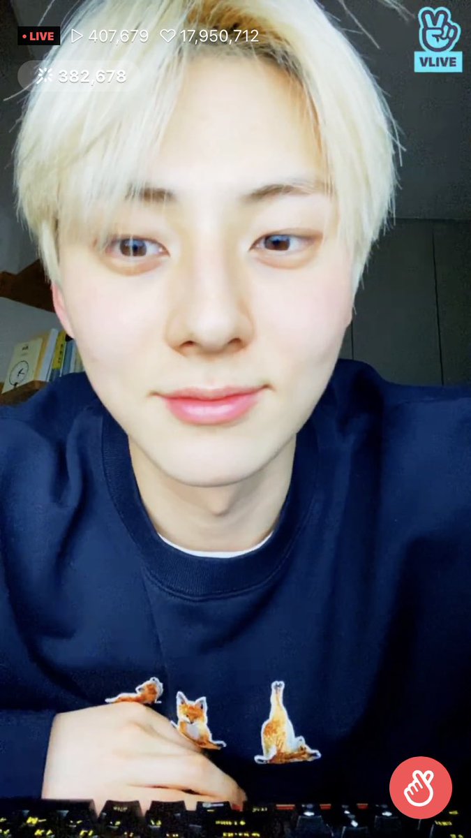 desertfoxhmh's tweet photo. Good night Minhyun! Thank you for visiting us and singing us lullabies~ it’s always a treat to spend time with you 💕 https://t.co/zBMU6L0eql