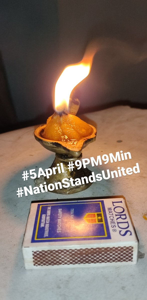 UtsavPa92908012's tweet image. @narendramodi 
#5April #9PM9Min
#NationStandsUnited