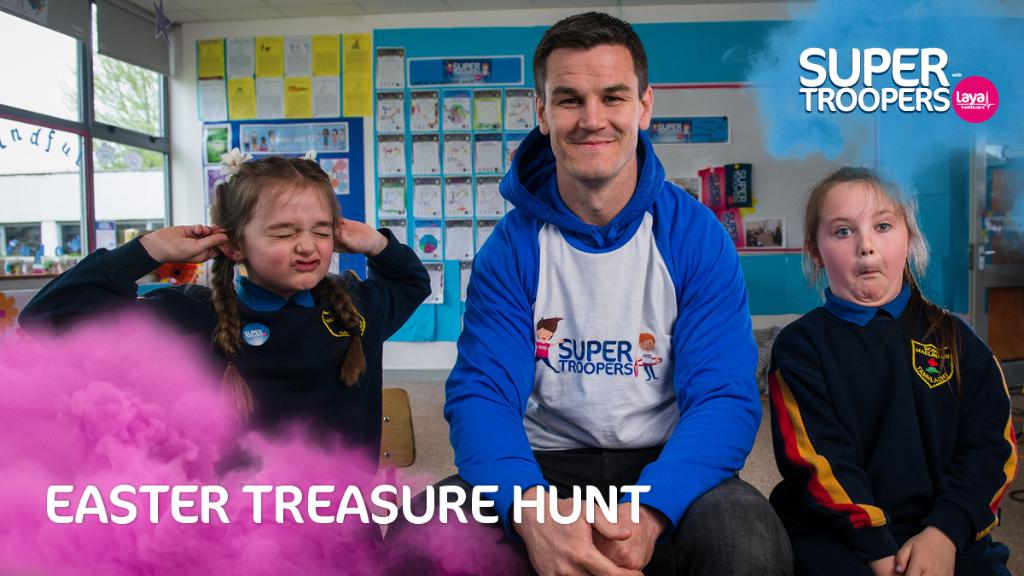 LayaHealthcare's tweet photo. Looking for fun family activities? Johnny Sexton has organised a Super Troopers Easter Treasure Hunt and would love you and your little ones to join him and have some fun! Taking place on Saturday April 11th.
Head to https://t.co/sjhBe8gBt5 to register to take part. https://t.co/fC6CES8Xbl