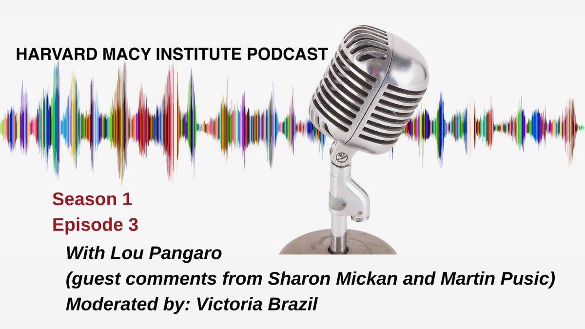 HarvardMacy's tweet photo. This week we share our 3rd #HMIpodcast!
"Whatโs Next for Systems of Assessment in #MedEd & #HPE Settings" with @SocraticEM & Lou Pangaro & guests @smickan & @mpusic!
Blog post: https://t.co/z1p7SzMHsM
Listen @Podbean: https://t.co/AO2COSLtWq & @iTunes: https://t.co/QYVNxcOtBq https://t.co/51Dzz7sh2r