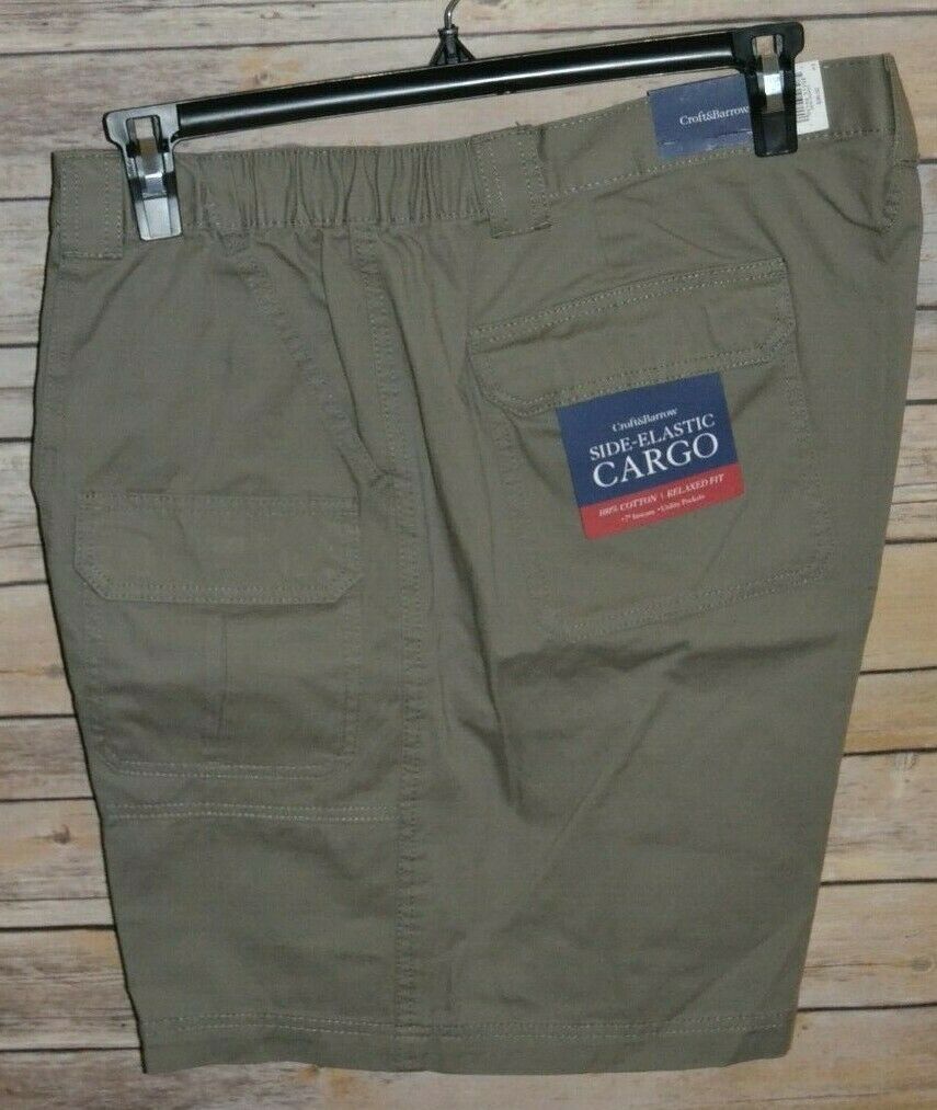 croft and barrow cargo pants expandable waist