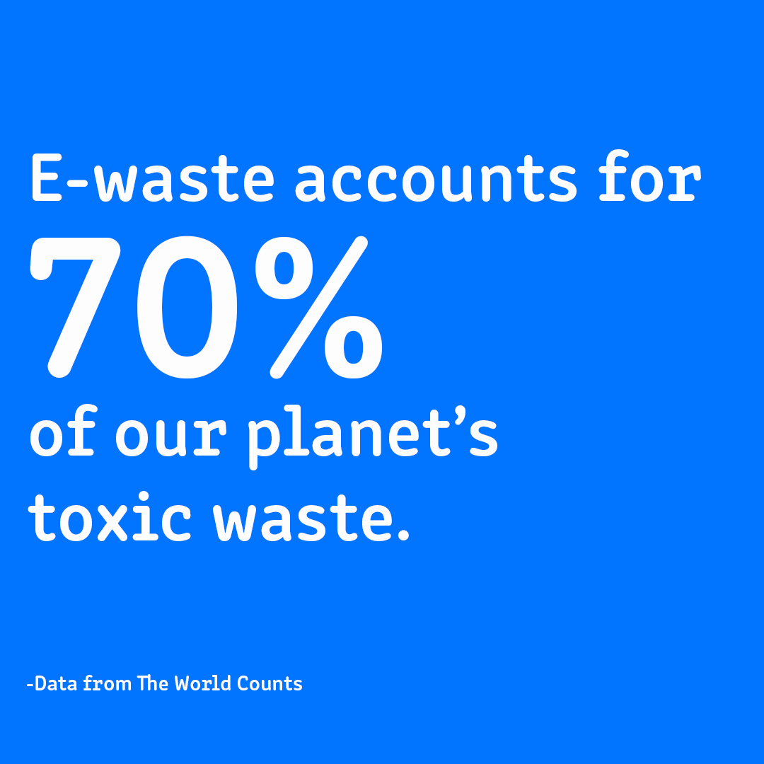 youraurauk's tweet photo. Reducing e-waste helps to reduce our planet's toxic waste levels. Recycling old devices allows them to be re-loved and reused ๐ฑ+ โป๏ธ = ๐ @TheWorldCounts #youraura #itsinhand #ewaste #theworldcounts #sundayfeels #recycle #reuse #reduce #circulareconomy https://t.co/LQAY9RgGqp