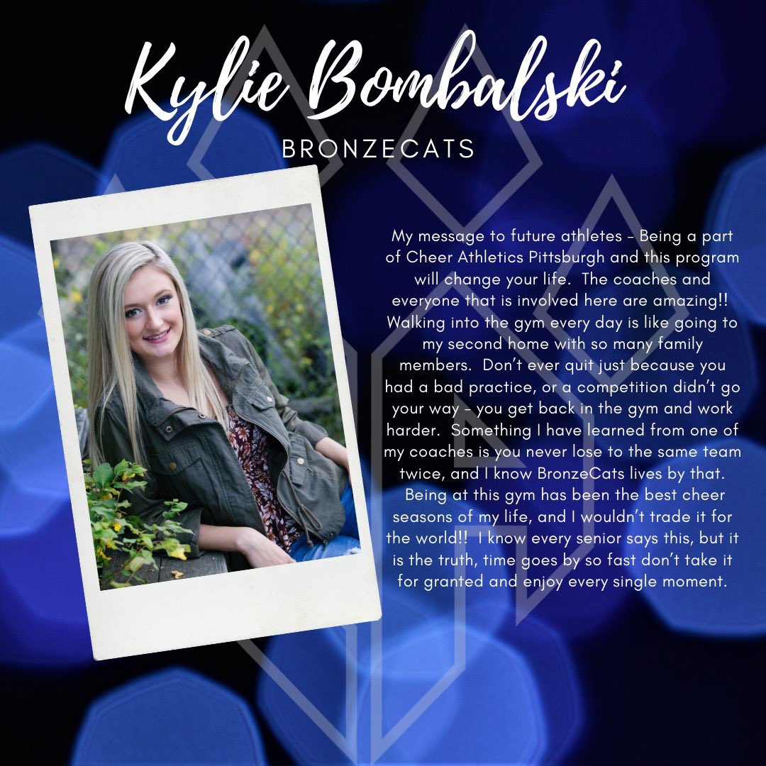 ITS CA SENIOR SUNDAY!!  First up <a href="/Kylie_013/">Kylie</a> 💙🐾