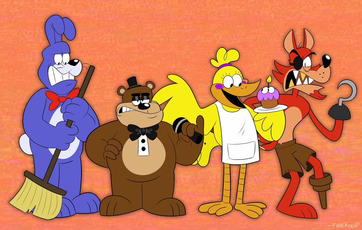 FireFoop's tweet photo. The crew of Animated Cartoon, requested by @squimp2! Love these guys. https://t.co/YhDliMV1H0