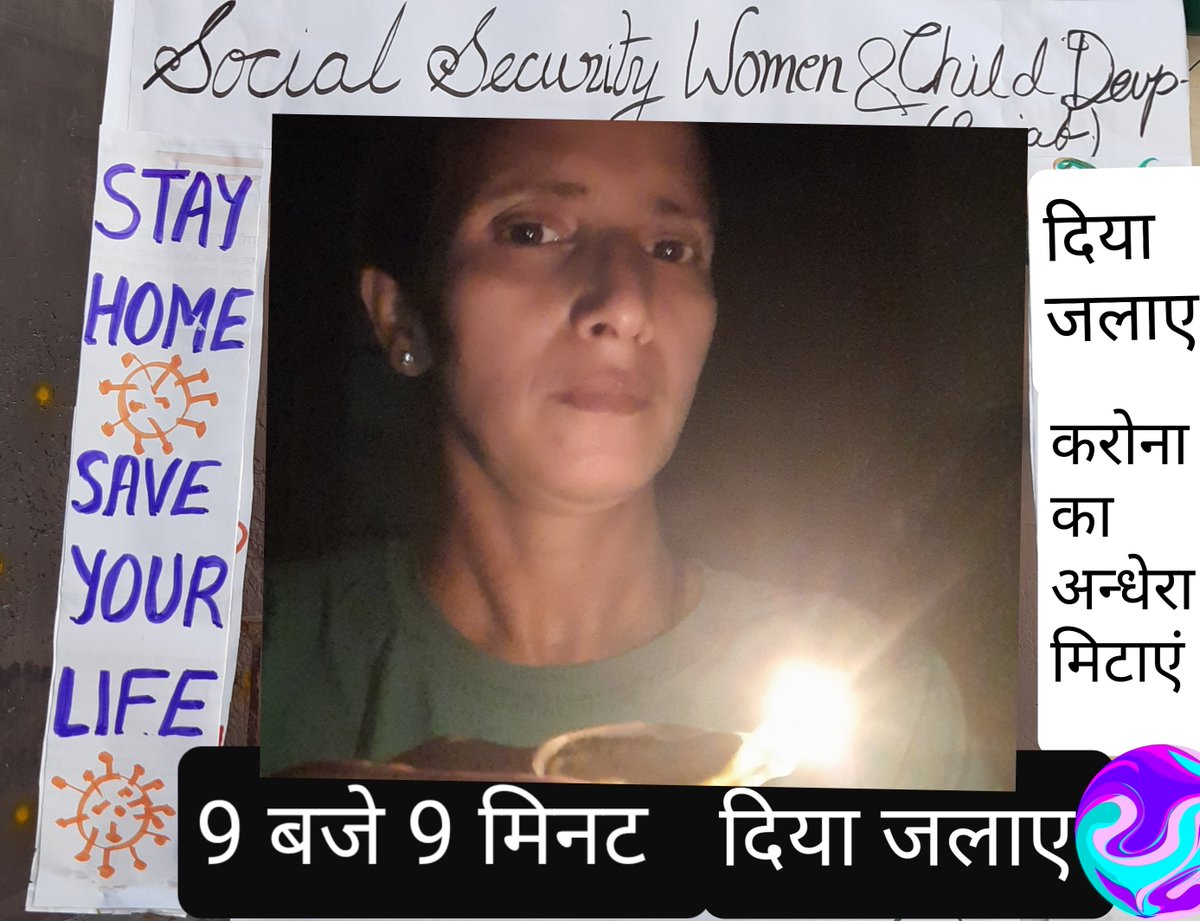 KaurGehri's tweet photo. Lighting up diyas and candles to stand together with P.M to fight against Corona virus
#DSSWCD
#PMMVY
@smriti irani
@PMO https://t.co/ki9bx1kdkP