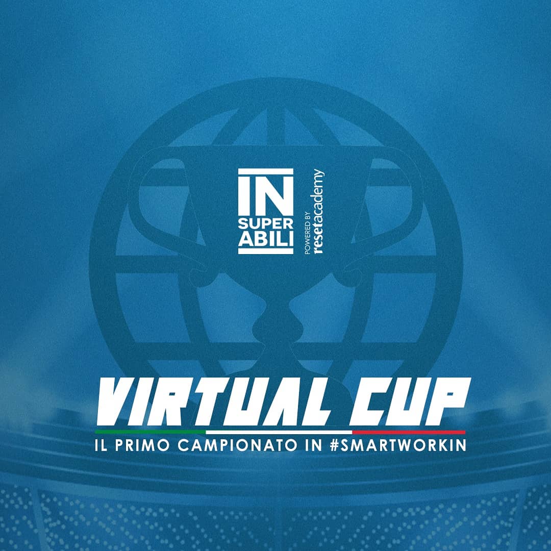 insuperabili_it's tweet photo. Siamo lieti di presentarvi la #InsuperabiliVirtualCup, il primo campionato in #SmartworkIN. 🏆
Chi vincerà il tricolore? 🇮🇹
#Insuperabili #InsuperabiliAcademy https://t.co/txTWAVI4wQ