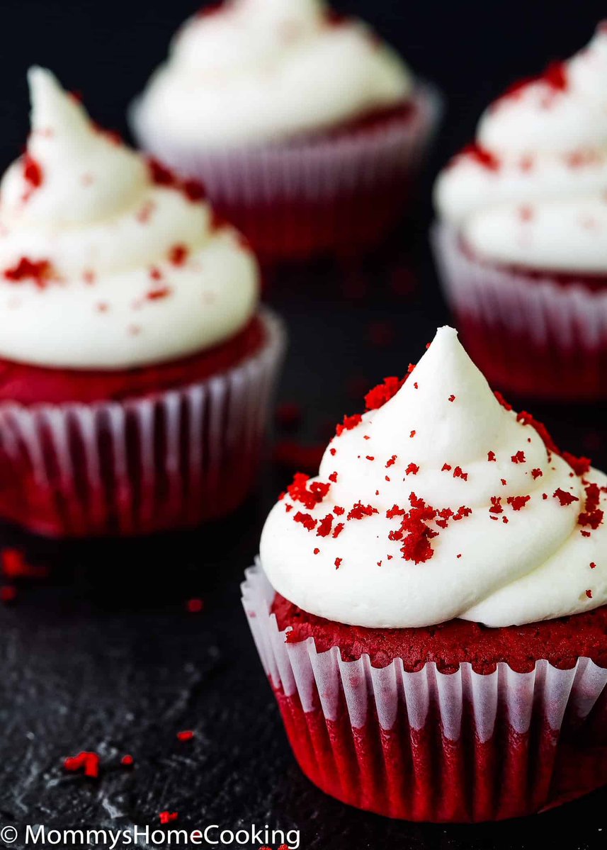 Red velvet cupcakes  @AlluSirish 
