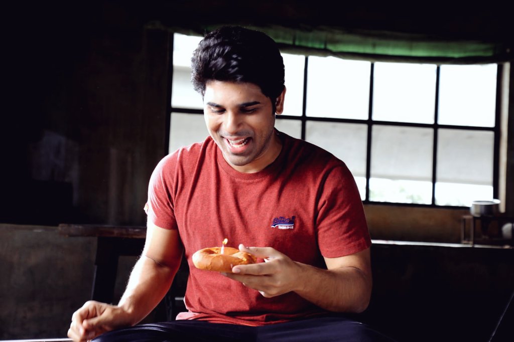 Red velvet cupcakes  @AlluSirish 