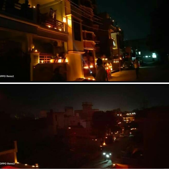 nishasingh2308's tweet image. #9Minutesat9PM #PMmessage #WarAgainstCorona #SocialDistancing #StayHomeStaySafe #9minuteAtABP @narendramodi @akshaykumar @PMOIndia