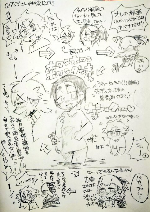 もくりでまどさばさんたちと「しょたおね(概念)いいよね…」となった結果のダンキバ
(ネタ元はまどさばさん) 