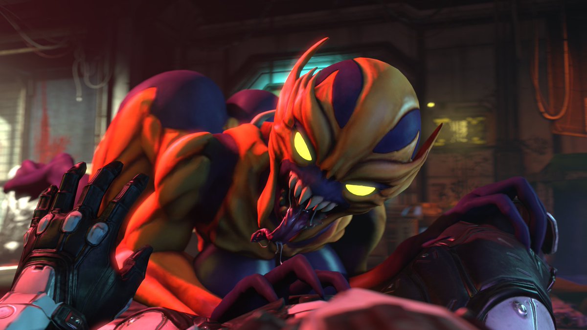 Ghost0fOnyx's tweet photo. Since it's my birthday today, I figured now would be as perfect a time as any to give you all my own gift. I present to you my Doom Imp. 

MEGA: https://t.co/1s2p0pfXGP 
SFMLab: https://t.co/yz0gc5mCXX 

Thanks to @KomorebiHebi @X3no_Lover @realsfrogue for providing images used. https://t.co/aVthry0YEH