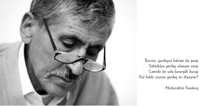 Bir zamanlar başa “taç” olanlar, gün gelir ayağa “taş” olurlar.