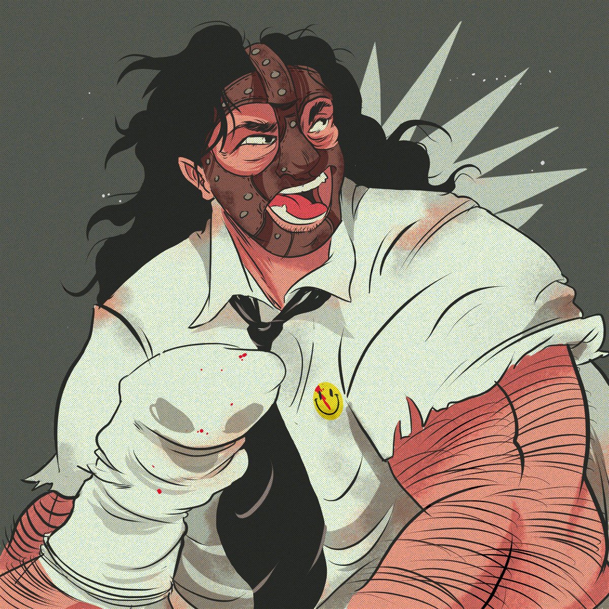 marcuscripps's tweet photo. The first 3 days of #SKETCHAMANIA was all 3 faces of ⁦@RealMickFoley⁩ 
#mankind #CactusJack #dudelove 
Oooooow! Have Mercyyy!
#wrestling #wwe #wcw #aew #cartoonist #cartoonistkayfabe #illustration #procreate https://t.co/AGy5JREL2b