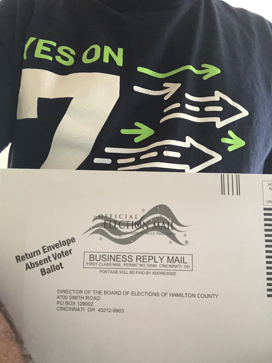 Getting ready to vote by mail. For those of you, like me, that normally vote on Election Day, remember to request a ballot from <a href="/VoteHamCoBOE/">Hamilton County BOE</a> and mail in your vote by April 28th. <a href="/MoveFwd_HamCo/">Move Forward - YES on 7</a>