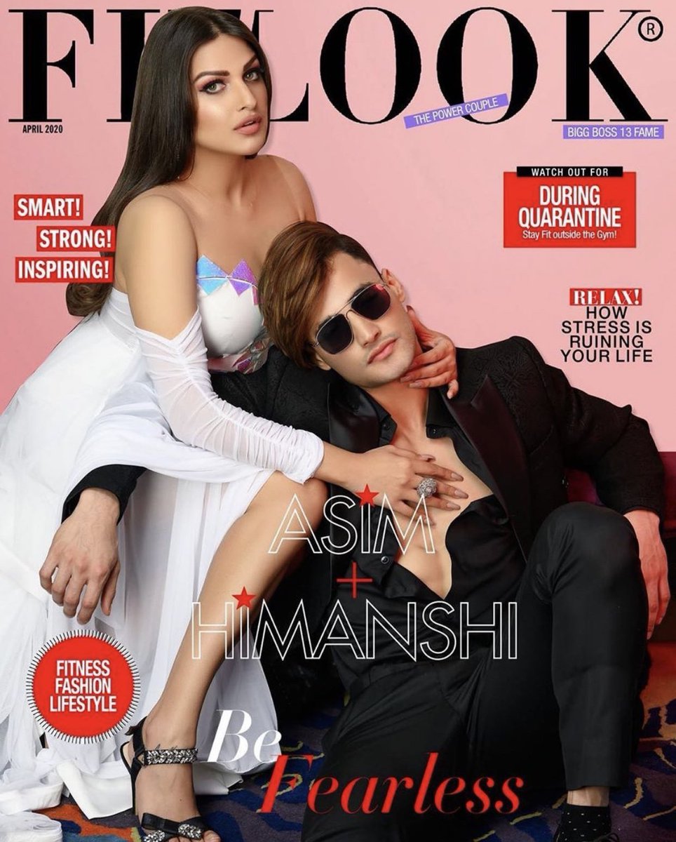 CloutNewsMedia's tweet photo. 📸 : #AsiManshi are sizzling on the April issue cover of the fitlook magazine 🔥

#AsimRiaz #HimanshiKhurrana @imrealasim @realhimanshi https://t.co/JJZhlRlggW