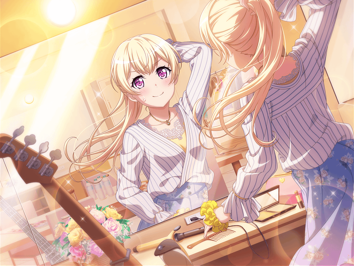 bandori_updates's tweet photo. 6 April is the birthday of Shirasagi Chisato, the bassist for Pastel*Palettes! https://t.co/Inln5gkdcZ