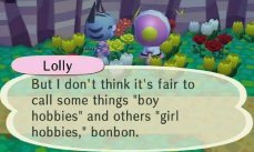 Animal Crossing has destroyed gender roles.