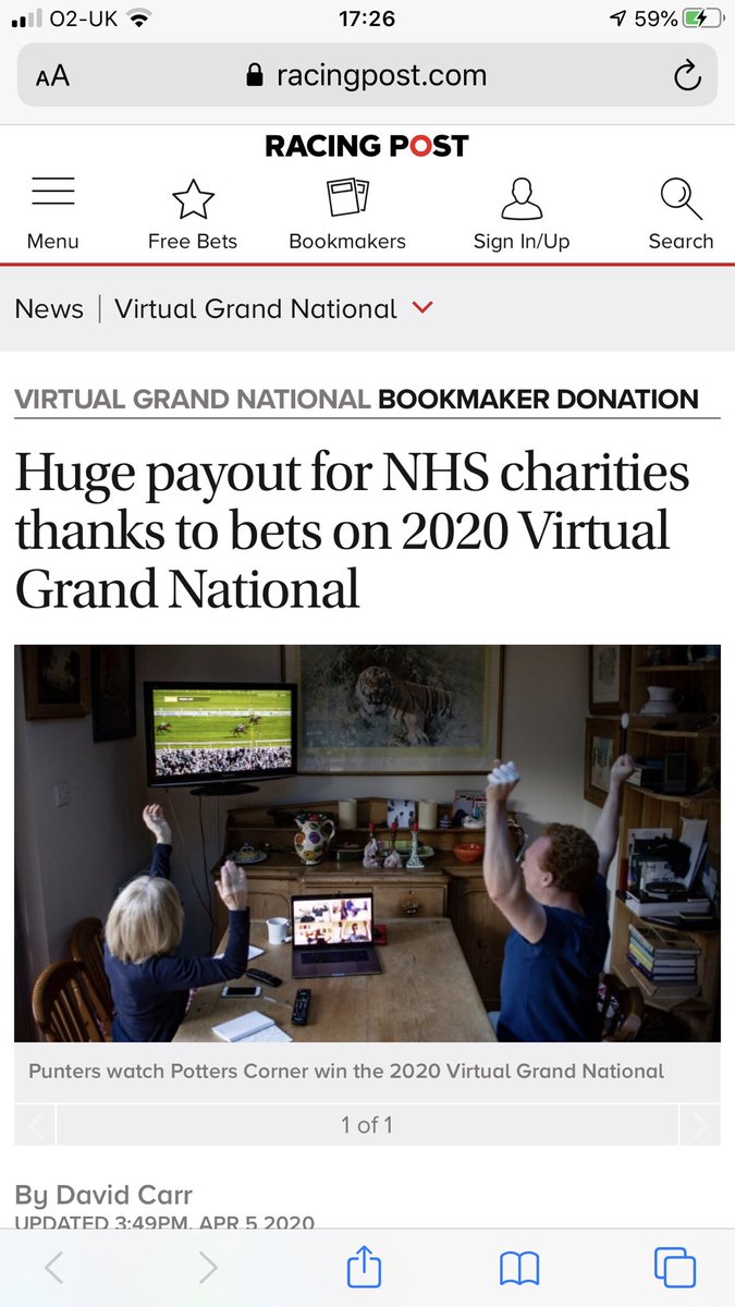 £2.6 MILLION RAISED! Extremely proud to work for Inspired as an Account Director for our Virtuals. Very proud of our business &amp; very proud of our industry #inspiredvirtuals #nhs #charityfundraising #inthistogether 
#virtuals #inspired #bestthereis #gambleresponsibly #gambleaware