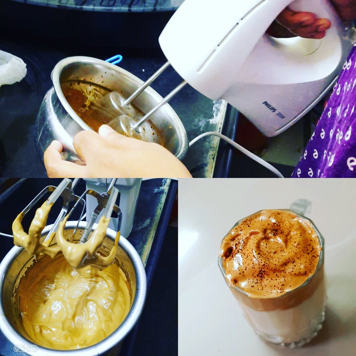 jenisharmi's tweet image. here it&apos;s my... Dalgona coffee☕❤😋 #coffee #coffeelover #coffeeaddict #coffeetime #dalgonacoffee #dalgona #dalgonalatte #dalgonacoffeeathome☕️ #dalgonacoffee❤️