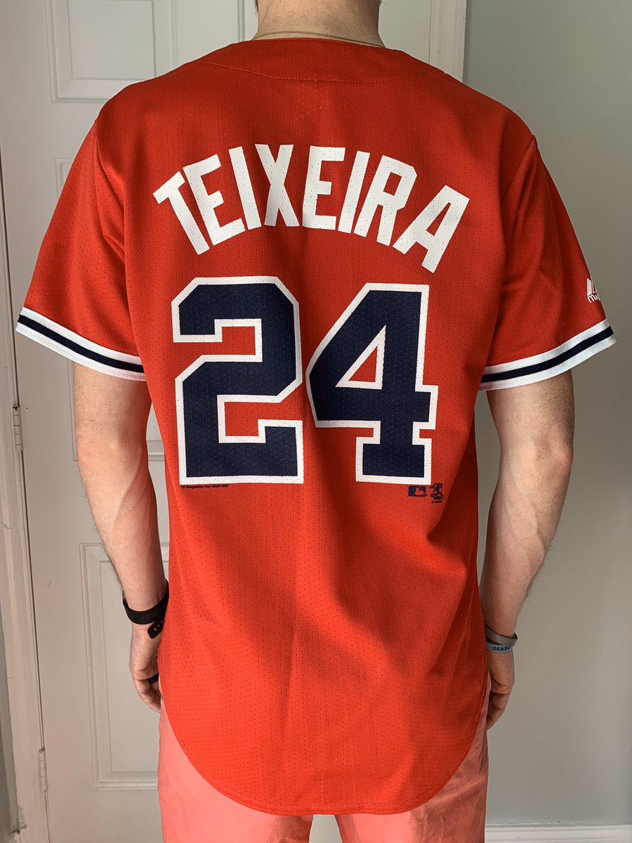 Alright #SportsTwitter - what’s your worst jersey purchase?

Mine is a Mark Teixeira <a href="/Braves/">Atlanta Braves</a> jersey I got a couple months before we traded him in 08. I was *sure* he was going to sign a long term deal with the Braves.