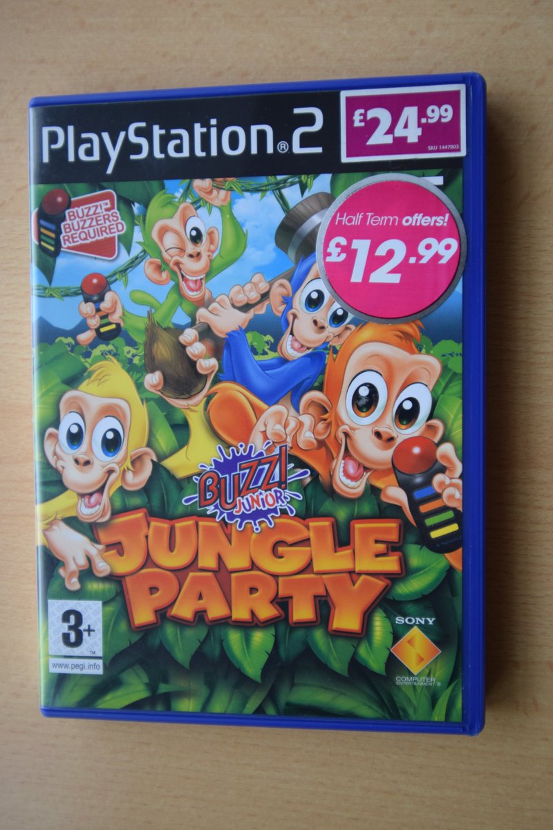 Kevin Edwards ( Retro Videogame development ) on Twitter: "PS2 Buzz : Jungle one of the party games of all time. Hugely popular with my children - all