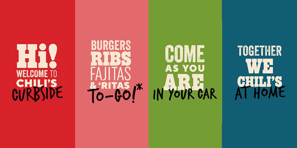 Chilis's tweet photo. Chili’s the smart way. We’ll high five later.

*Mar-GO-ritas available in CA, TN, NY, CO, FL &amp; KY. Elsewhere soon 🤞 https://t.co/eLFI2pwe1Y
