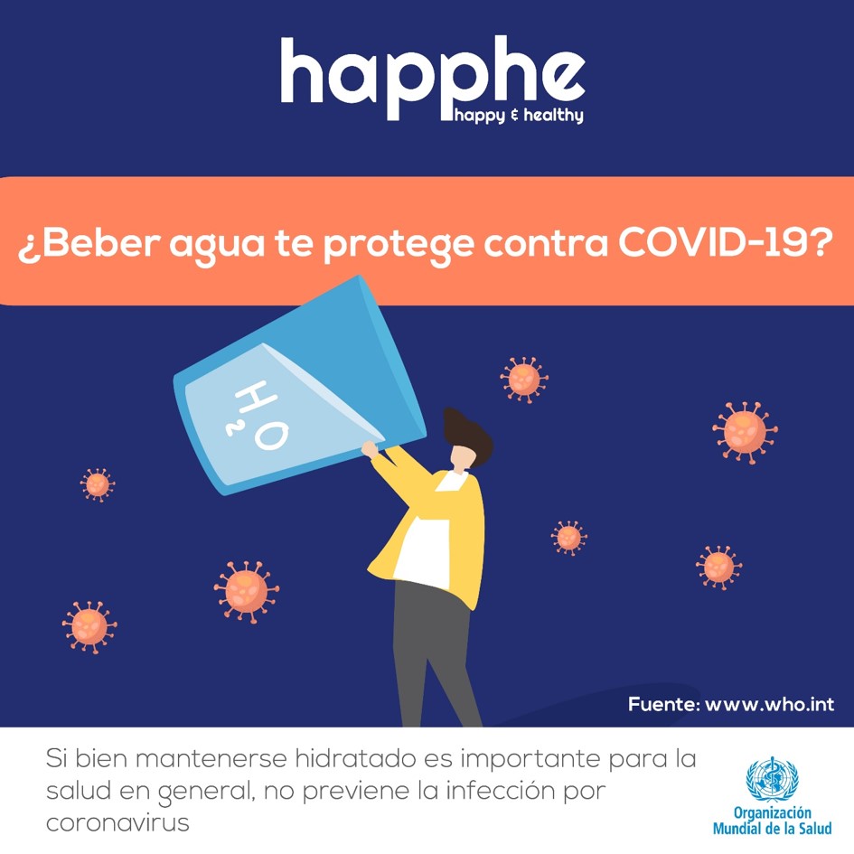 happheGT's tweet photo. ¿Sabías qué el beber mucha agua te protege del COVID-19? 
#HappheConsejos https://t.co/6aJDxbCoFt