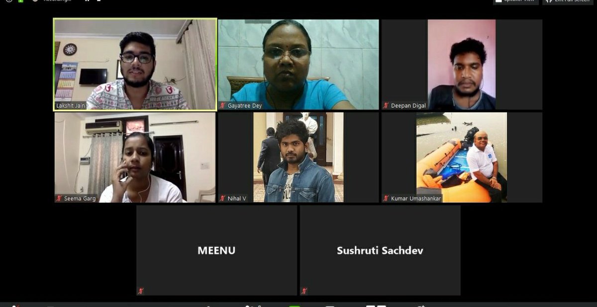 IndusAction's tweet photo. Over the weekend we worked round the clock and organised state-wise #volunteer trainings for remote #calling campaign. Let us all strive for finding joys in little contributions.
Register here: https://t.co/pCJ38ViNMv
#IndiaFightsCorona
#ContributionToCampaign 
#IndusActionCares https://t.co/4OycWszwF4