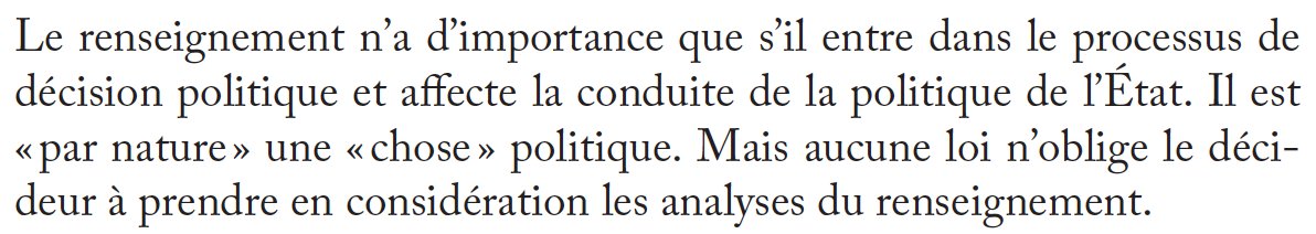 3/9 Le problème est plutôt ce que nous étudions dans le manuel sous le terme de "intelligence-policy nexus" : la connexion entre l'analyse du renseignement et la décision politique (p. 117)...  https://www.nbcnews.com/think/opinion/coronavirus-deaths-mount-trump-s-handling-intelligence-warnings-looks-worse-ncna1169996