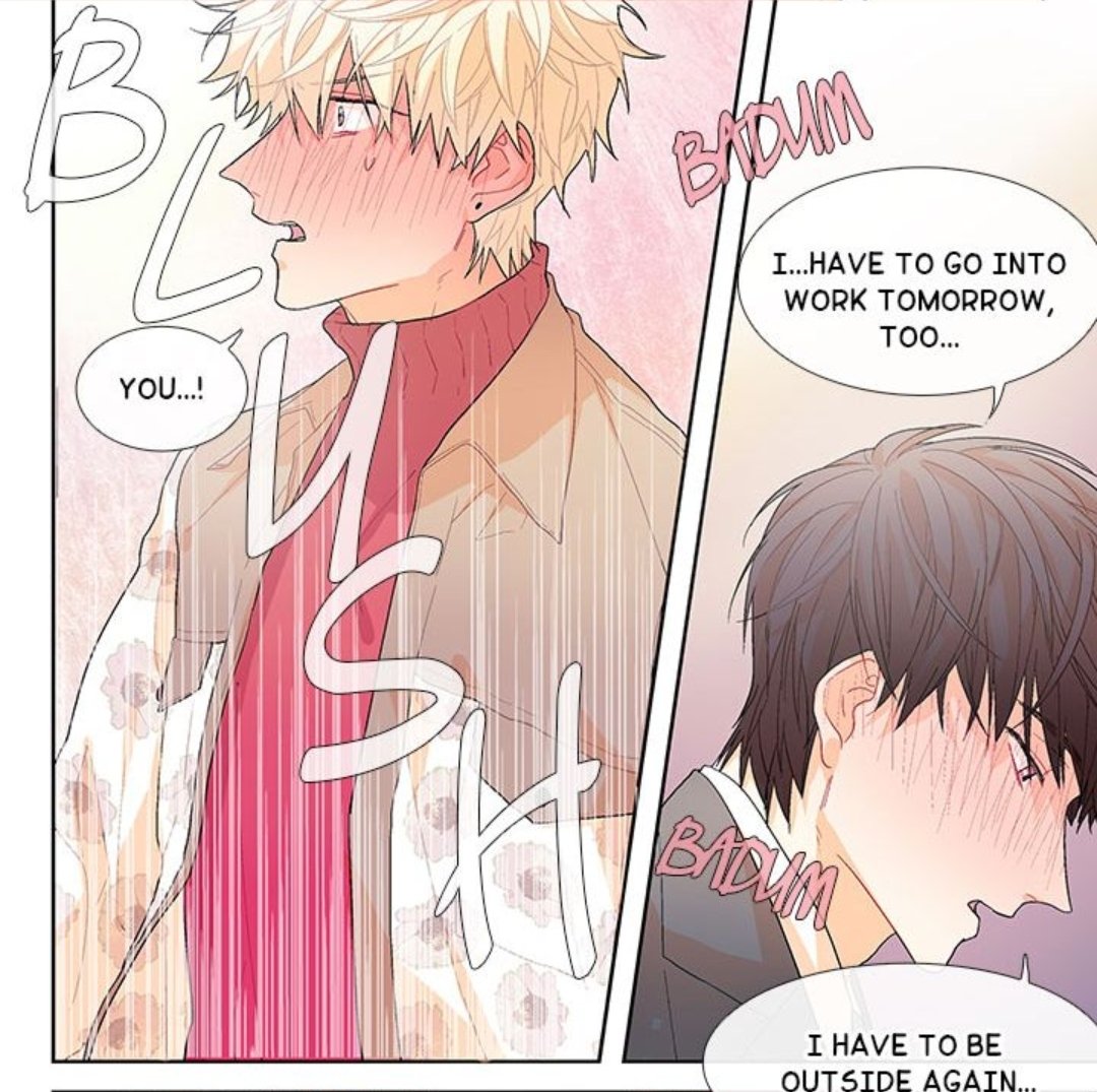 What& #39;s with these blushes when you two ain& #39;t gay!!!!!