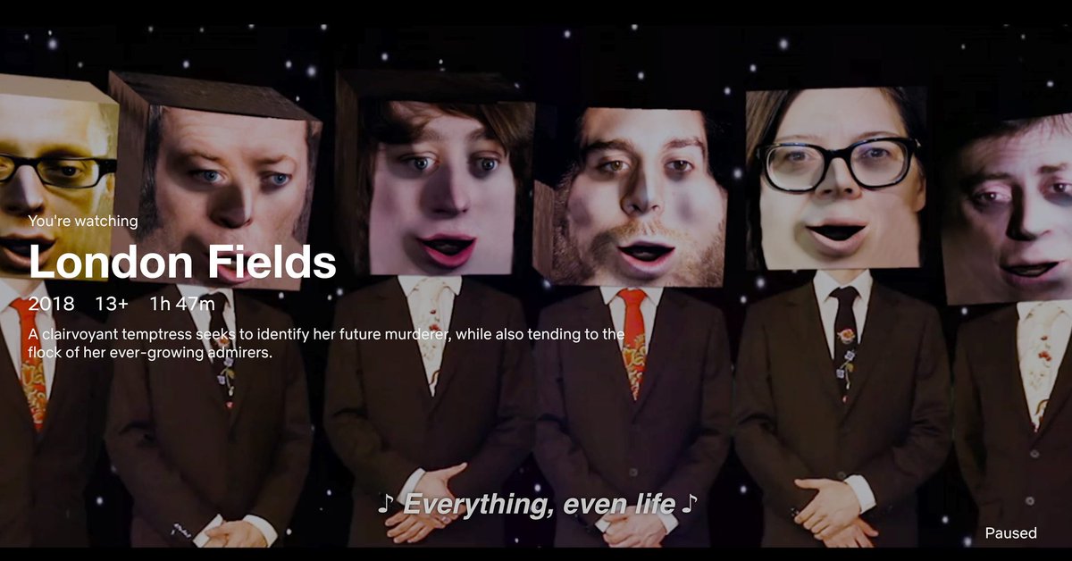 existence...?
it has come to the attention of the eyeOn committee, that experimenting in alternative filmmakings in hollywood is complete. Search "london fields" on netflix. Aim was to create (inside the head of billy bobby) a parallel universe portal to the outland zone 56565XB.