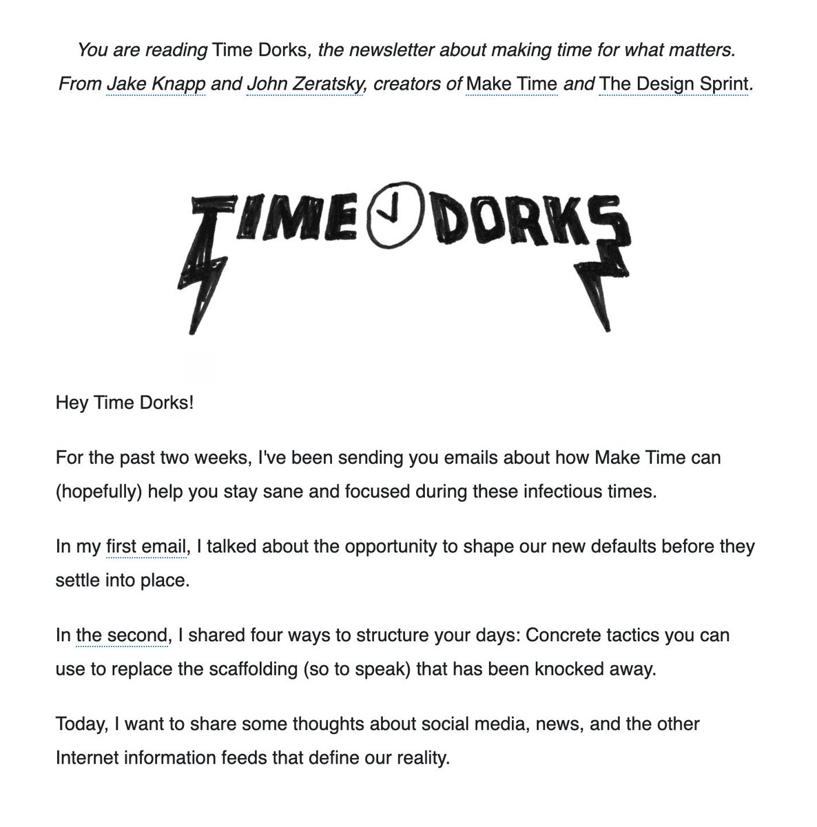 maketimeblog's tweet image. New from Time Dorks 👇

&quot;You are what you pay attention to&quot;

ckarchive.com/b/75u7h8hzv4oq