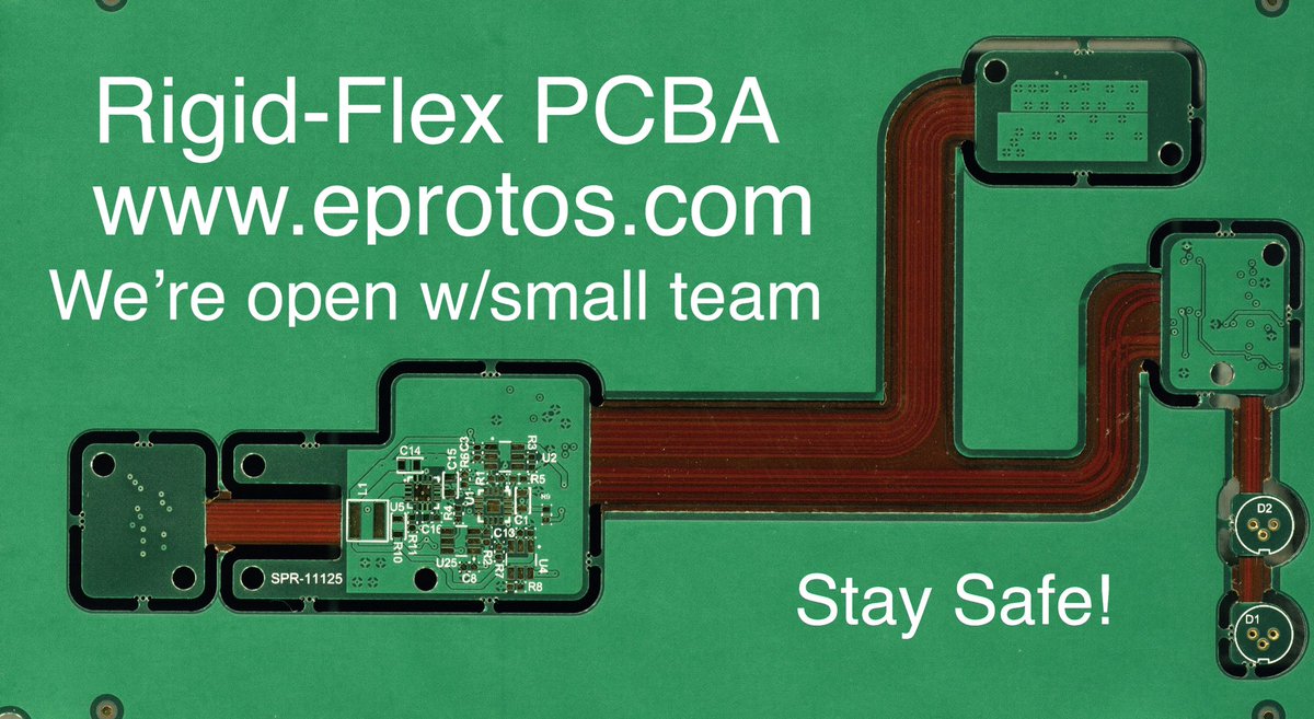 precision4pcb's tweet image. We’re under essential business supporting #Medical, #Aerospace and Government contracts. Working remotely and w/small team. #staysafe #stayhealthy #pcba #pcbdesign #eprotos