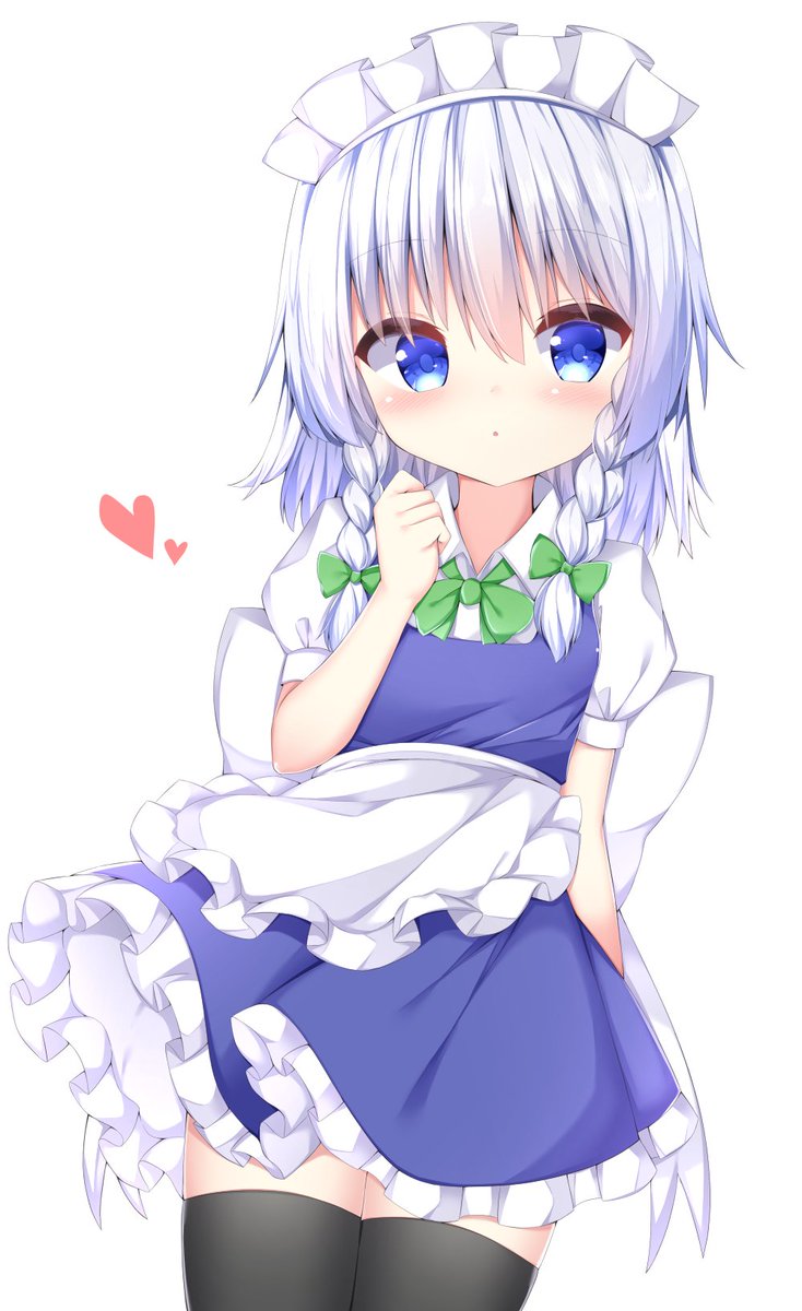 ニャンクロ Twitterissa 可愛い画像投下して癒しtlにしよう 可愛いは正義 ロリ咲夜さん Q