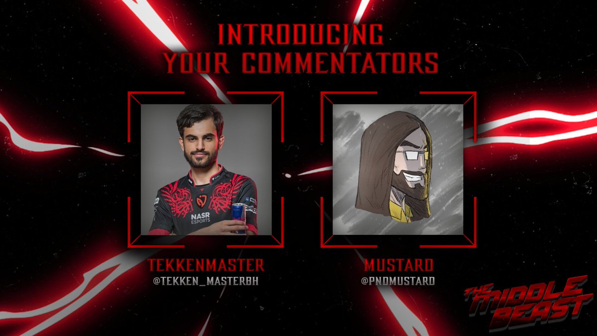 tekken_masterbh's tweet photo. Announcing the commentators for The middle beast tournament

Myself and
@PNDMustard

Always a pleasure to have him 🔥

Tomorrow 8am pst
 ( 6pm Ksa time) https://t.co/0BO7kJkWjI