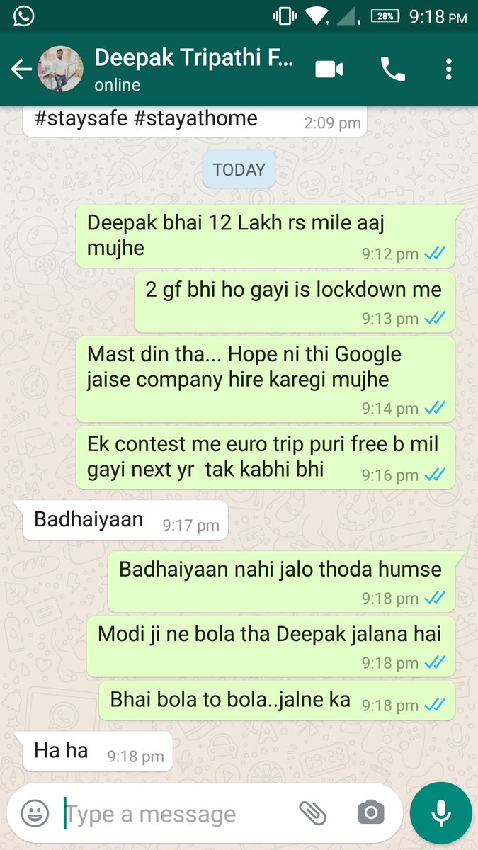 360Degree_View's tweet photo. Bhai ne bola to karne ka....
@AmitShah @BJP4India @PMOIndia @BJP4UP @narendramodi https://t.co/VjUr9xpb9O