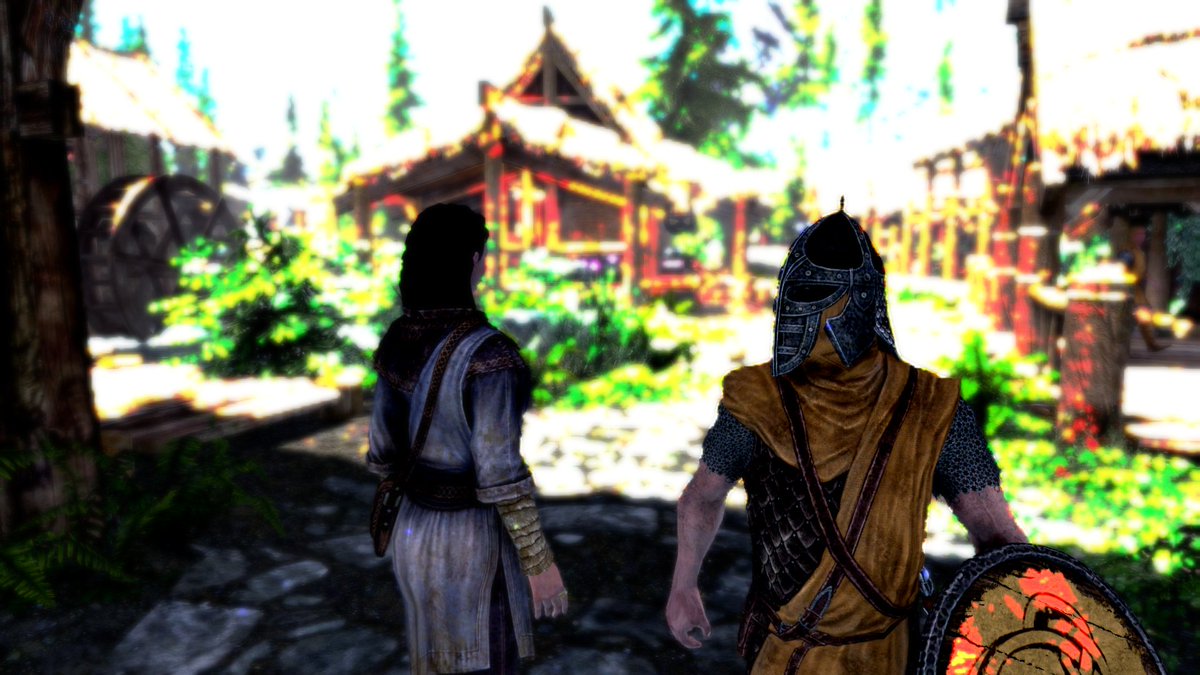 ゆき Skyrim Ps4share 最近色々なゲームのフォトモードを試して Photogenicの参考にしています 新しく作成中のリングは 光をにじませたり被写界深度を浅くしたり試行錯誤中 そろそろ寝ないと おやすみなさい