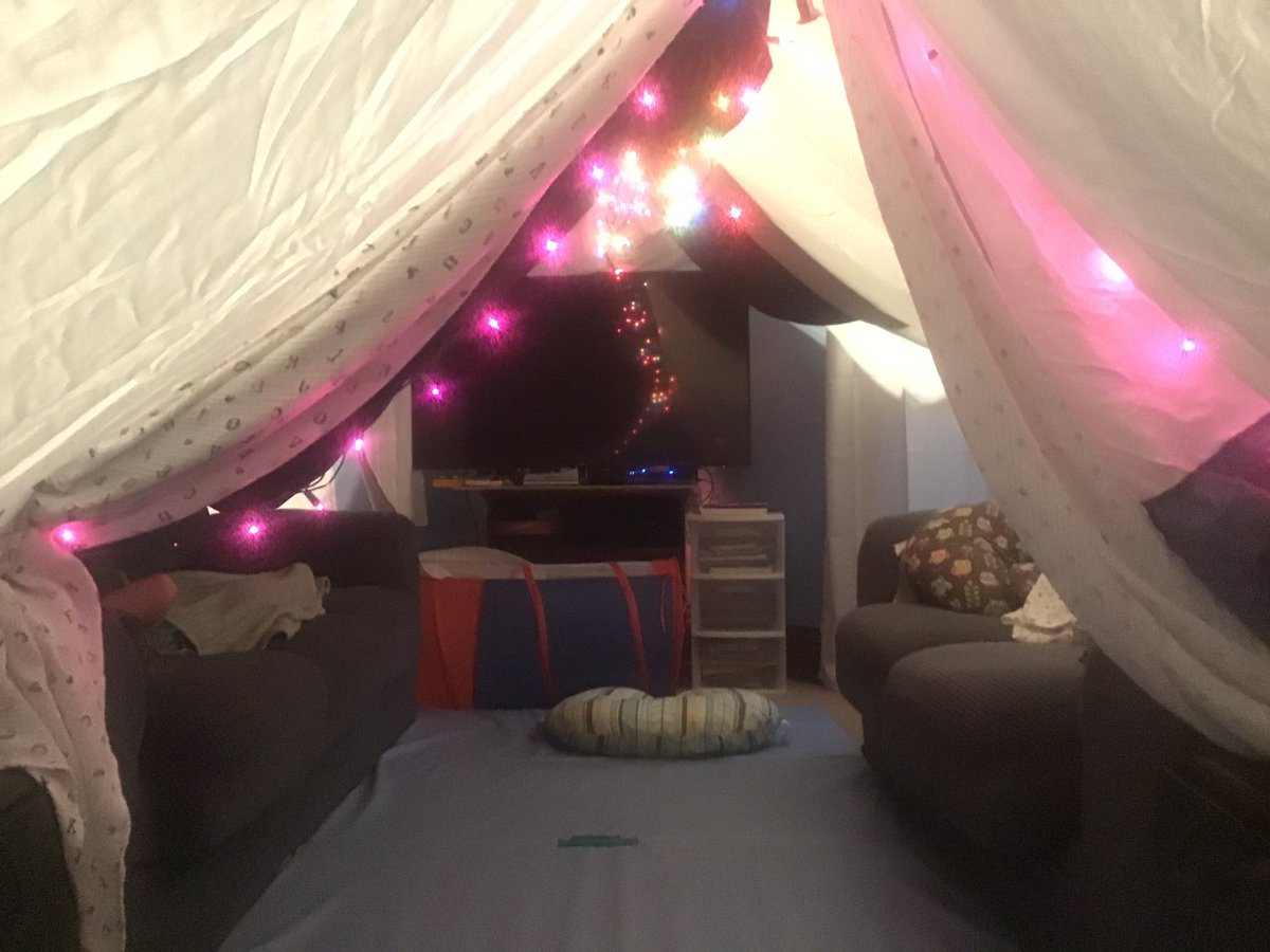 amanda_militzer's tweet photo. We even set up our own tent in our living room. #militzerschool https://t.co/TlNdQVP98w