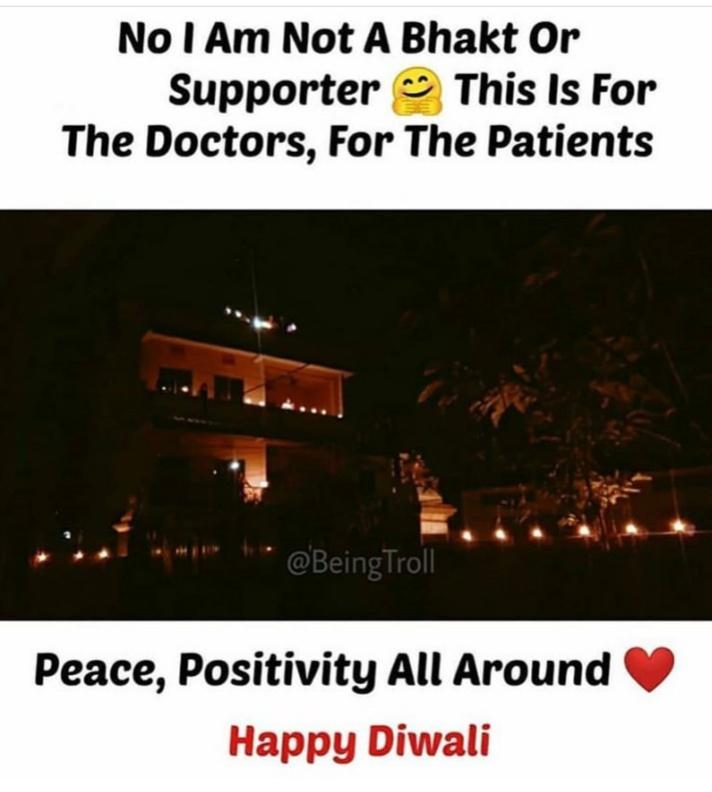 Mr_Pareek_'s tweet photo. I am not a bhakat or supporter
#This_is_for_the_Doctors
#For_the_patients
**Peace positivity all around**
#9बजे9मिनट  #हम_दीप_जलाएंगे  #diyajalao Its Not #अंधेर_नगरी_चौपट_राजा https://t.co/R3CmYQymA9